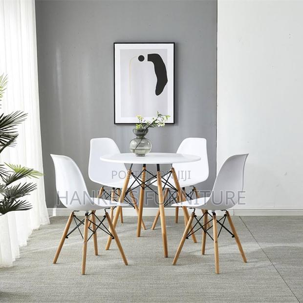 Ames Dining Table With 4pcs Chairs