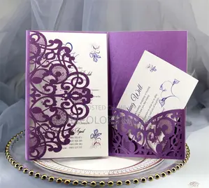 Wedding Invitation Cards / Laser Cut