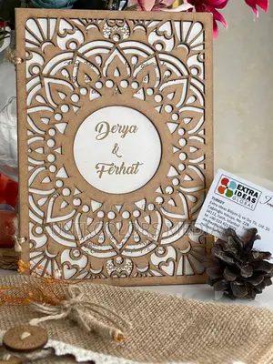 Wedding Invitation Cards / Laser Cut