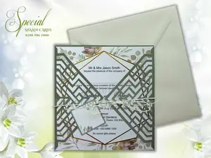 Wedding Invitation Cards / Laser Cut