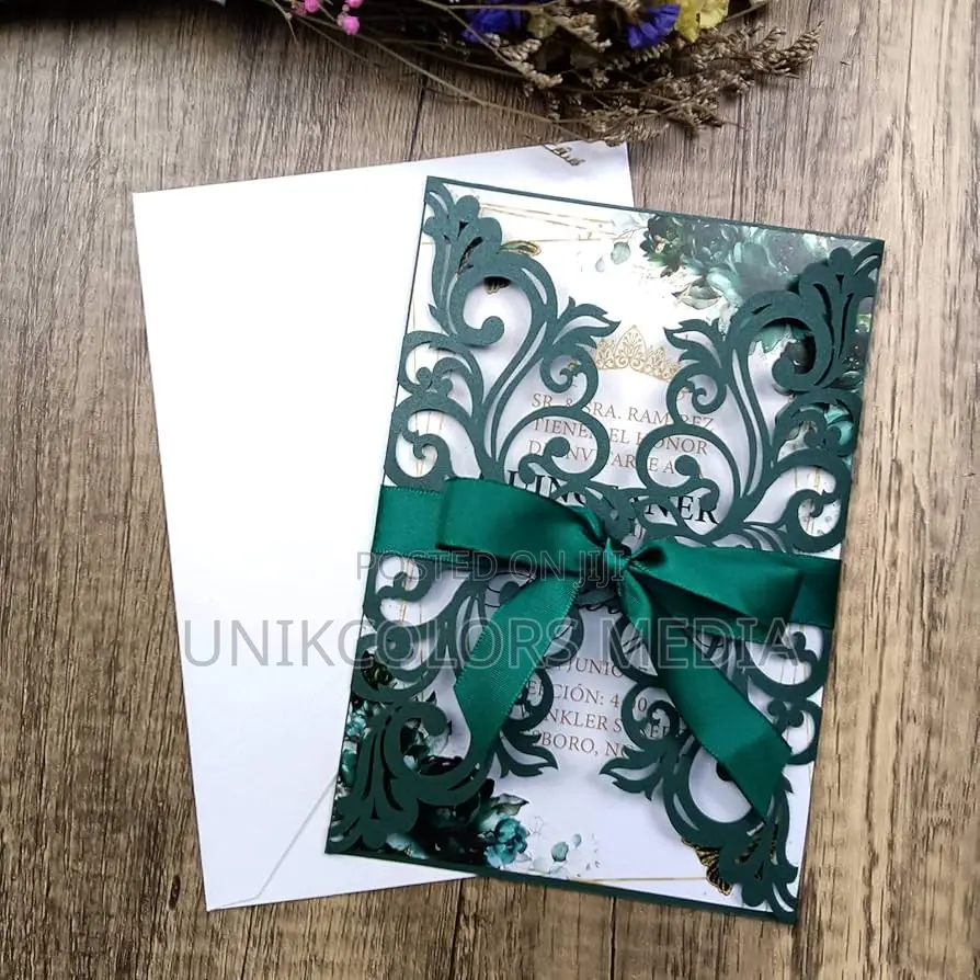 Wedding Invitation Cards / Laser Cut
