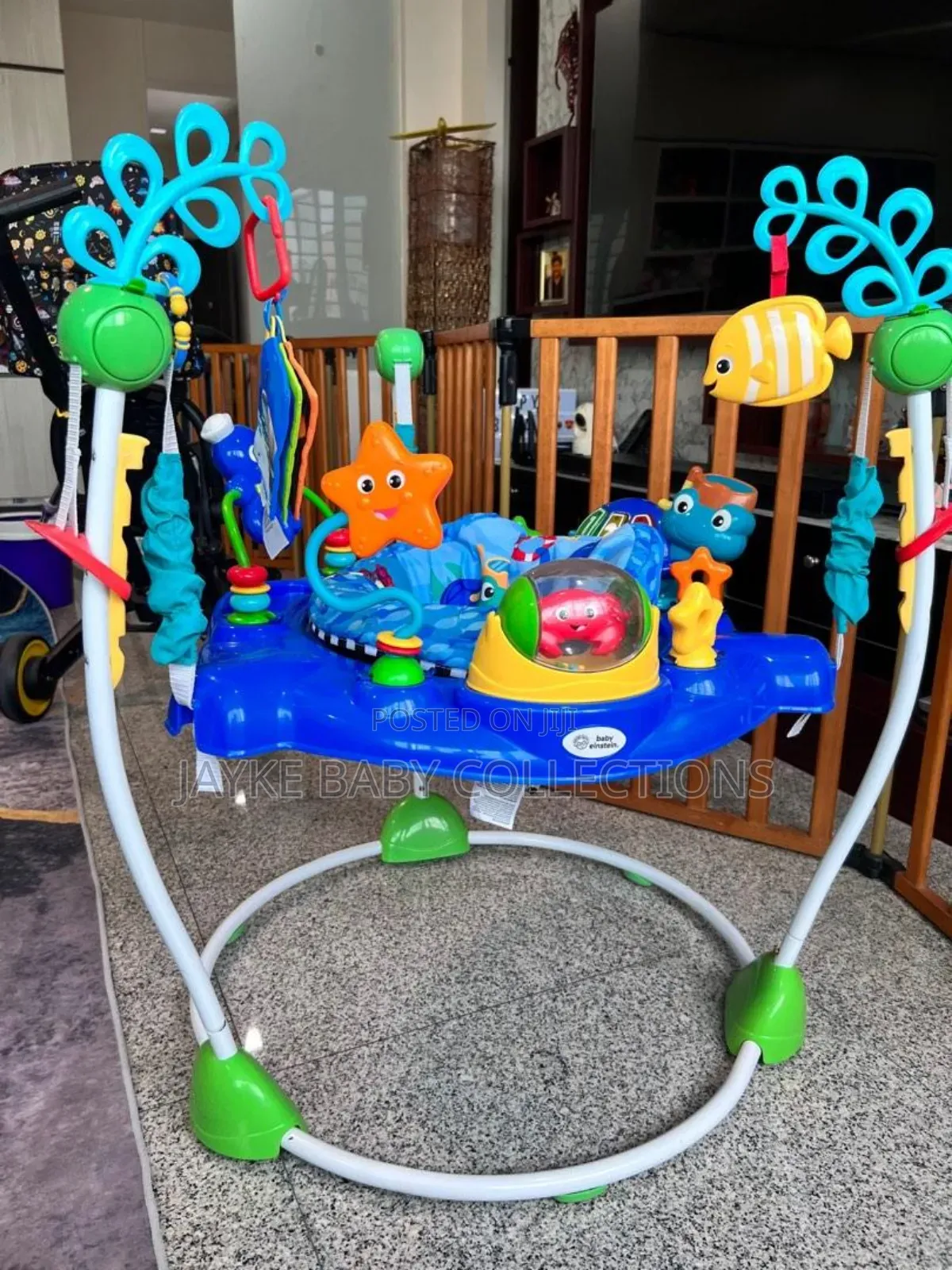 Baby Einstein Ocean Activity Jumper/Jumperoo With Music