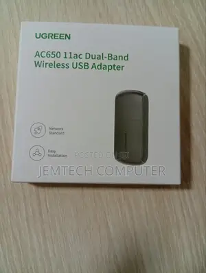 Ugreen Ac650 11ac Dual-Band Wireless Usb Adapter