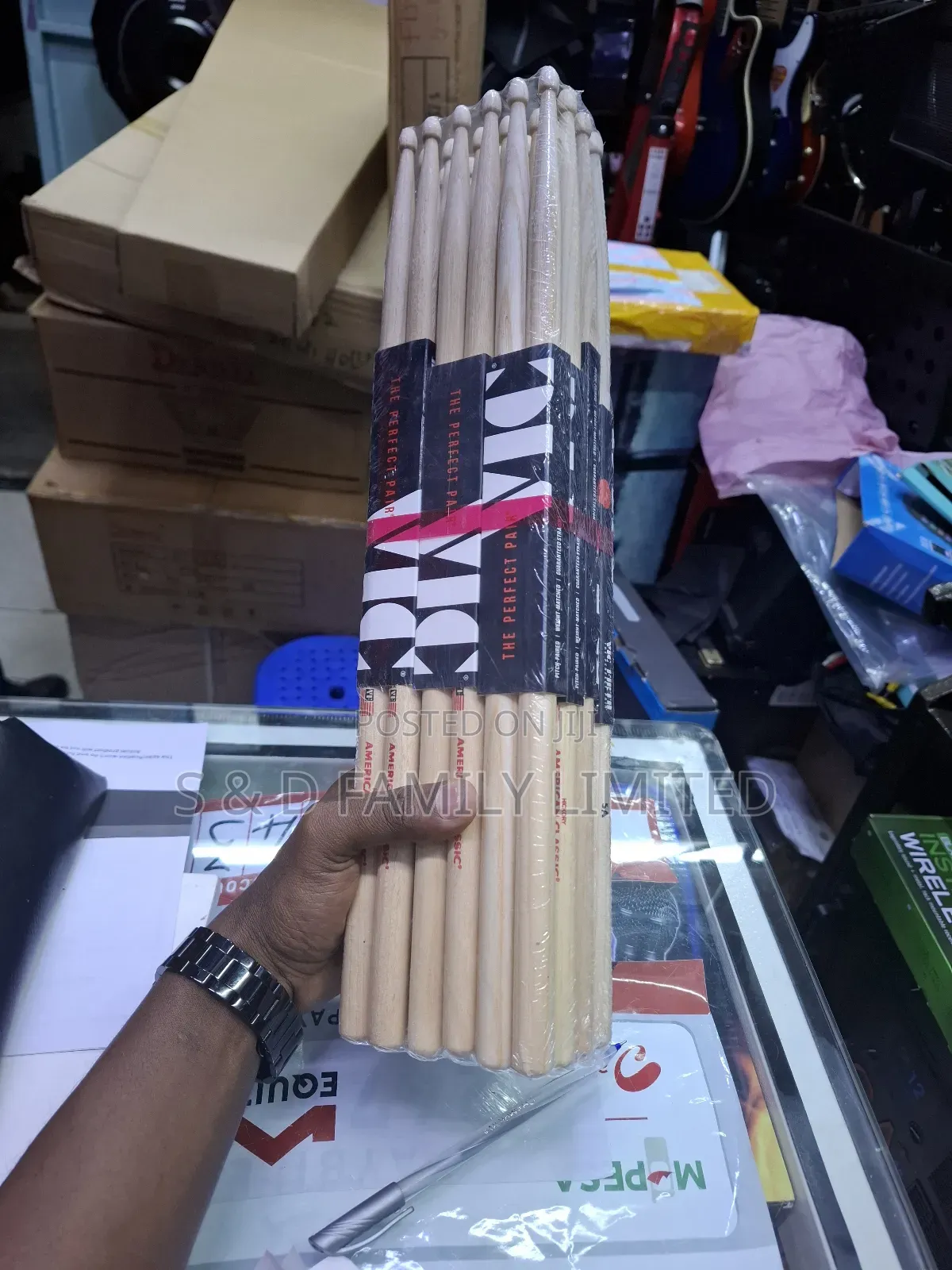 Vicfirth 7a Wooden Drumsticks