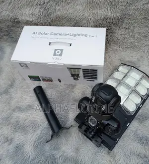 Ip65 Solar Streetlight With Built-in CCTV Camera 4g-Enabl Surveillance