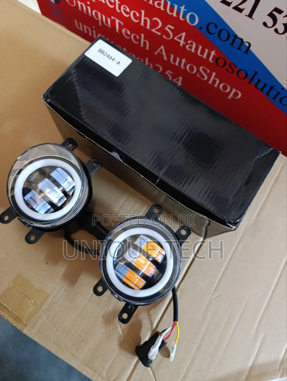 Toyota Fog Lights Dual Color White Yellow With Indicator/Fog Lights