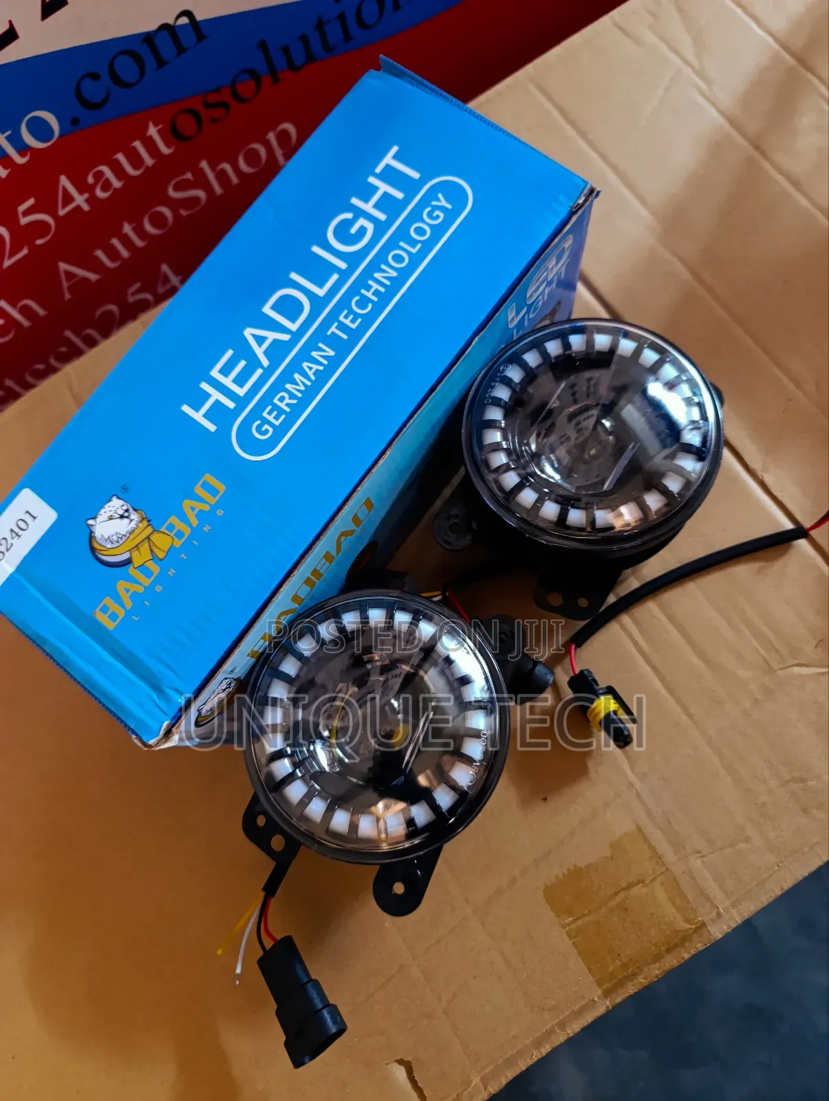 Universal 3 Color Fog Lights With Indicator/Car Fog Lights