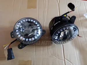 Universal 3 Color Fog Lights With Indicator All-Weather Use