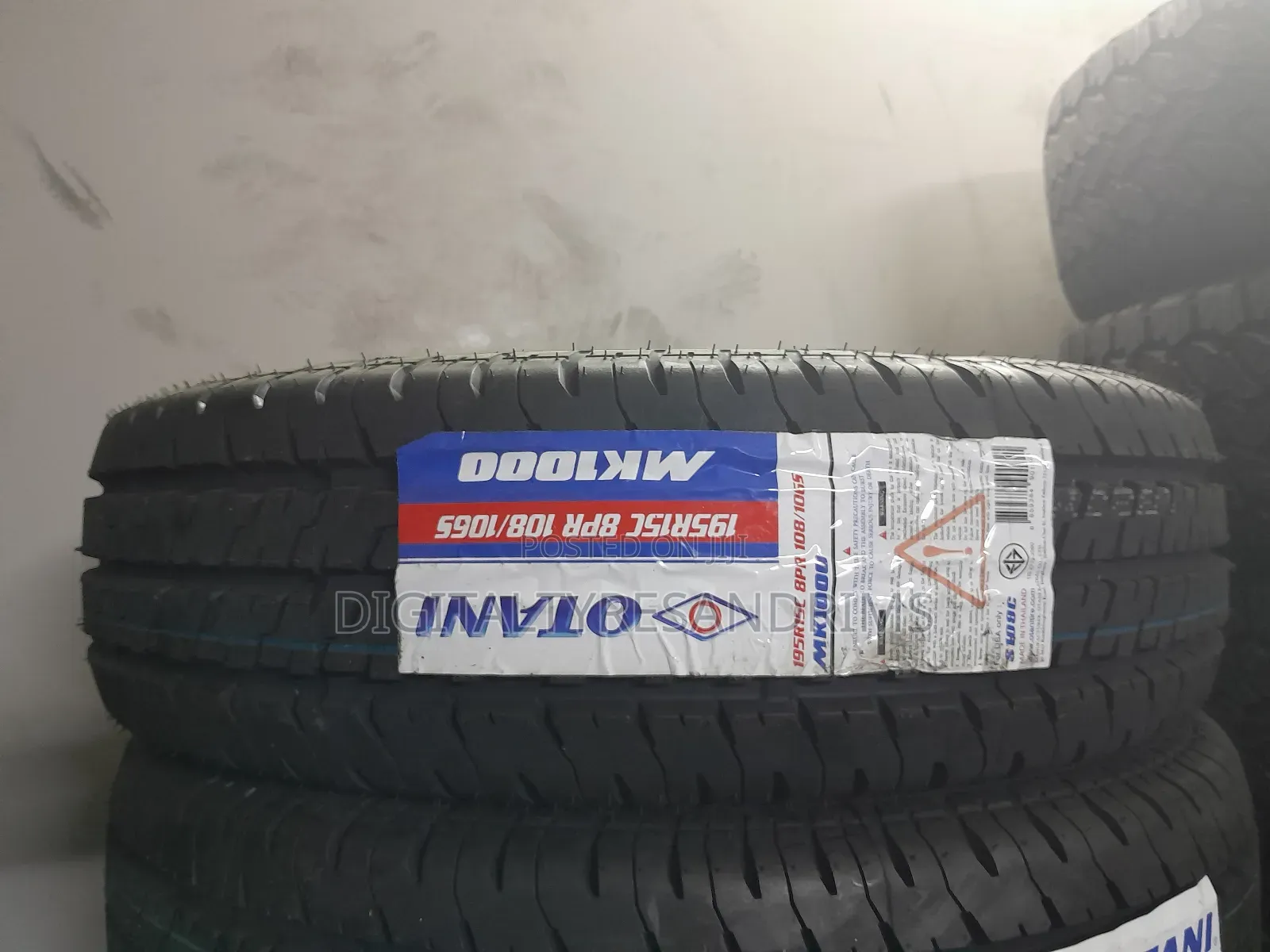 195r15c Otani Tyres Made in Thailand Brand New