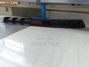 Car Rear Diffuser Universal Fit Sleek Modern Exterior 6 Fin Design