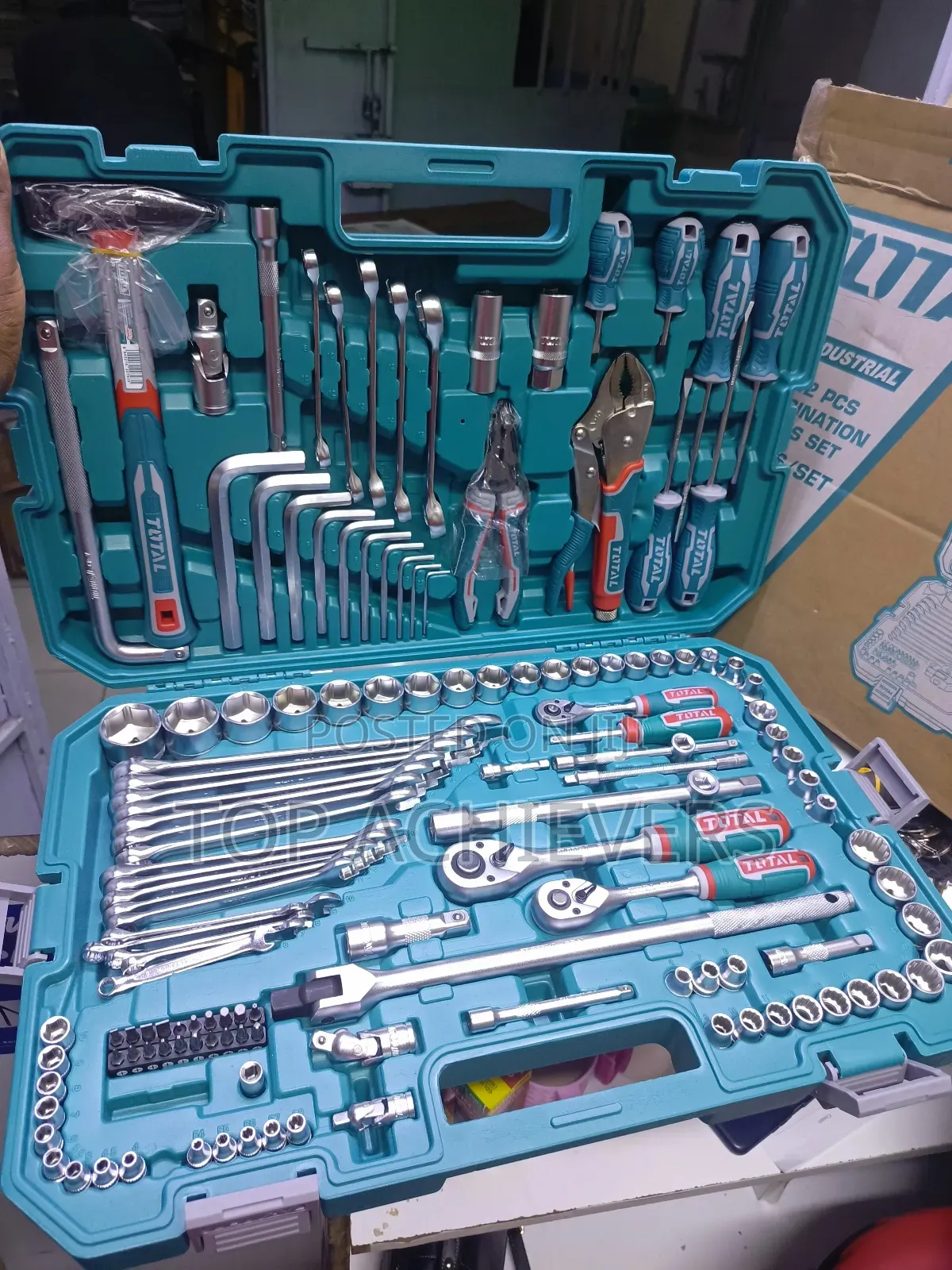 Heavy Duty Mechanical Toolbox 142pcs
