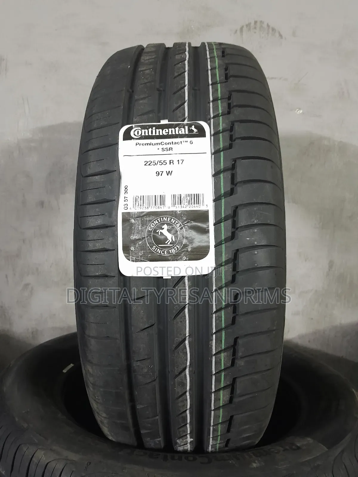 225/55r17 Continental Tyres Brand New