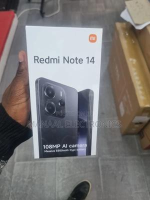 New Xiaomi Redmi Note 14 256 GB Black - main view