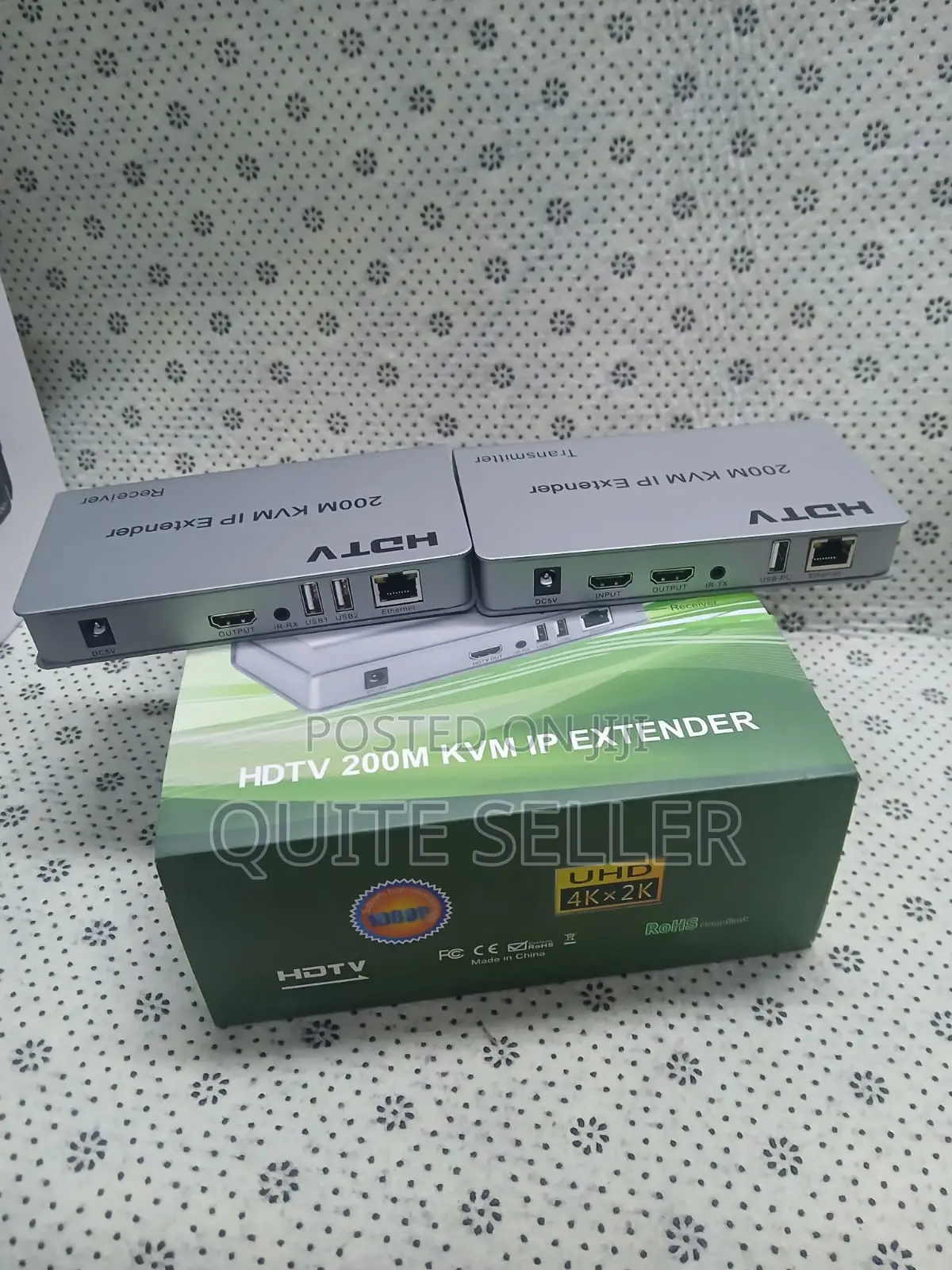 200m Usb KVM Extender Over Cat5e/6 Audio Video Transmission