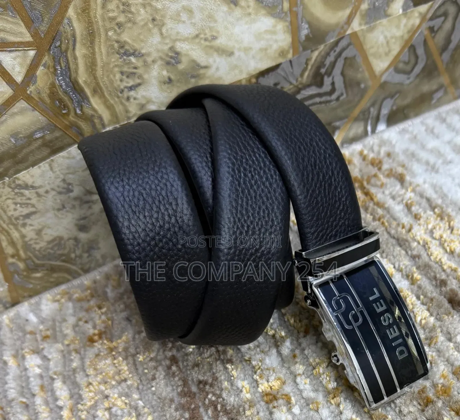 Quality Leather Plain Business Casual Men Waist Bucker Belts Available