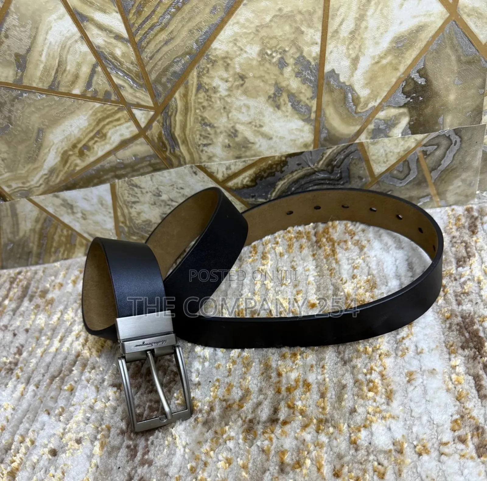 Quality Leather Plain Business Casual Men Waist Bucker Belts Available