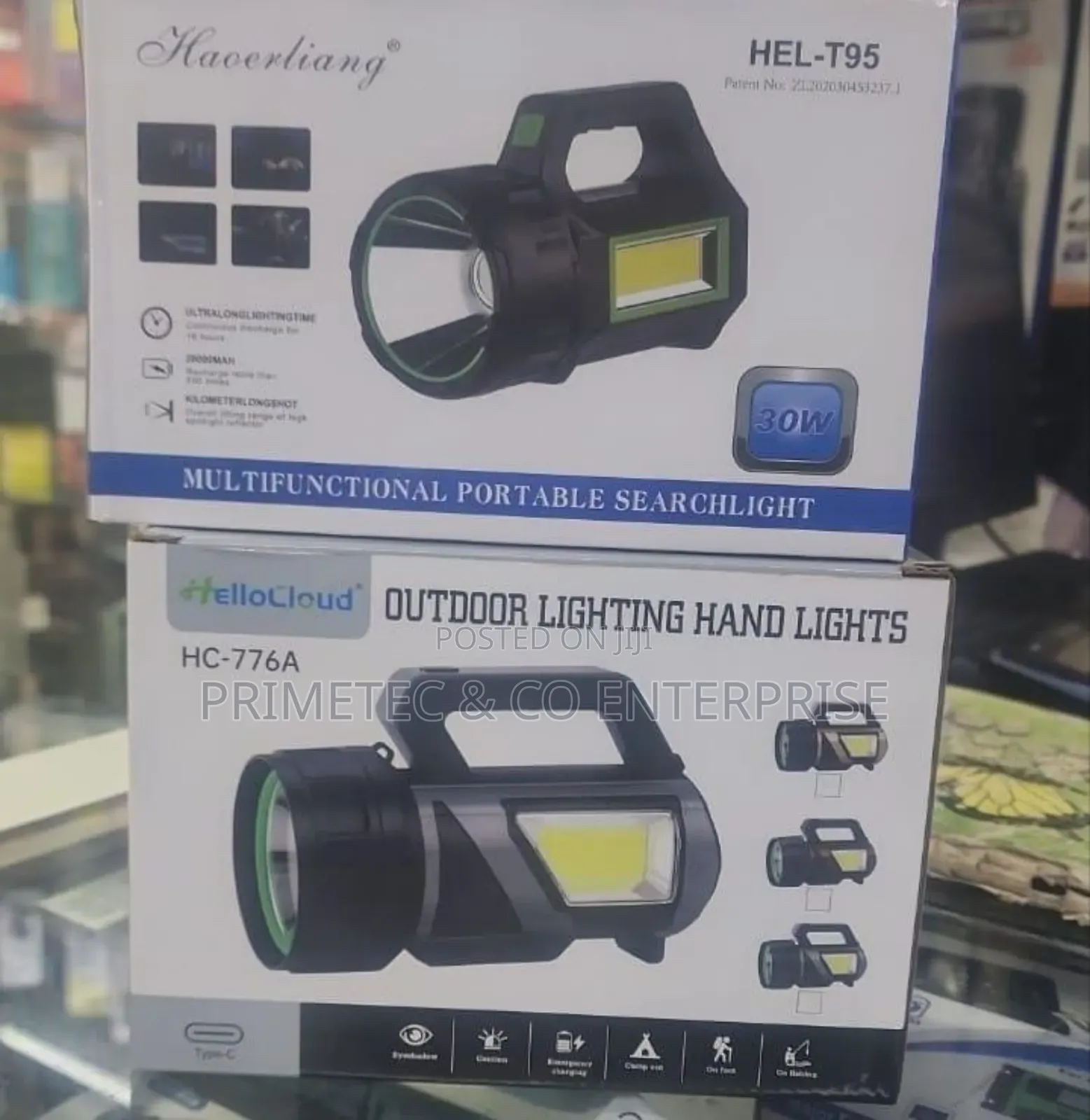 Solar Torch/ Rechecheable