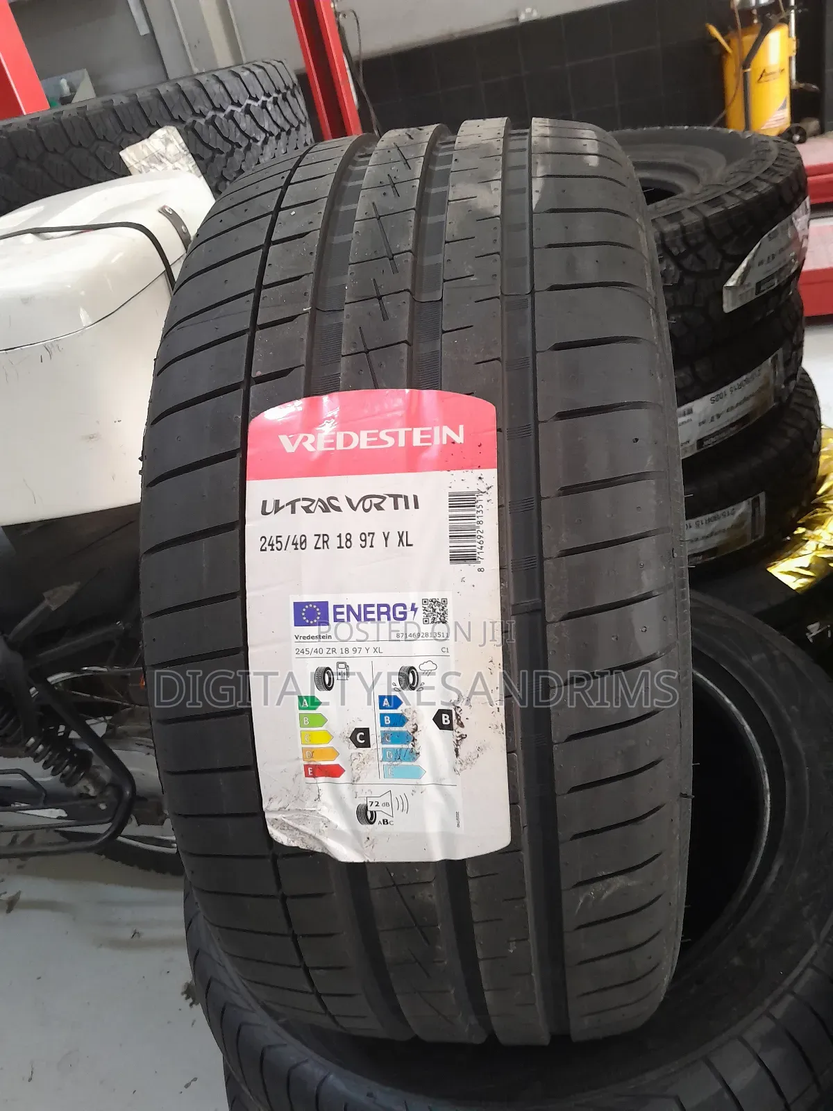 245/40r18 Vredestein Tyres Brand New Made in Thailand