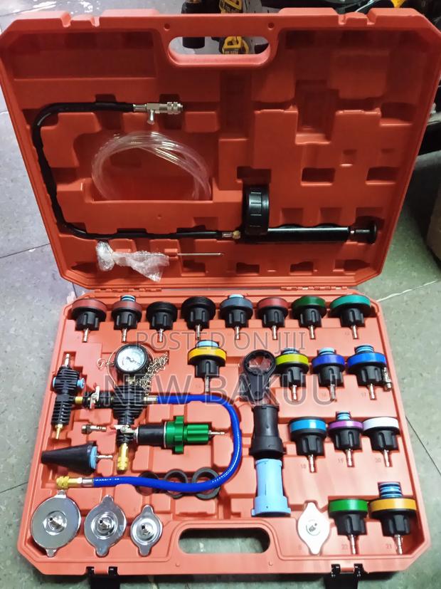 Radiator Testing - main view