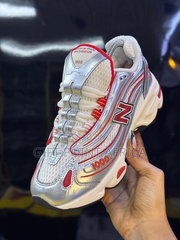 New Balance 1000 ❌ Thisisneverthat “Metallic Silver Red” - thumbnail 4