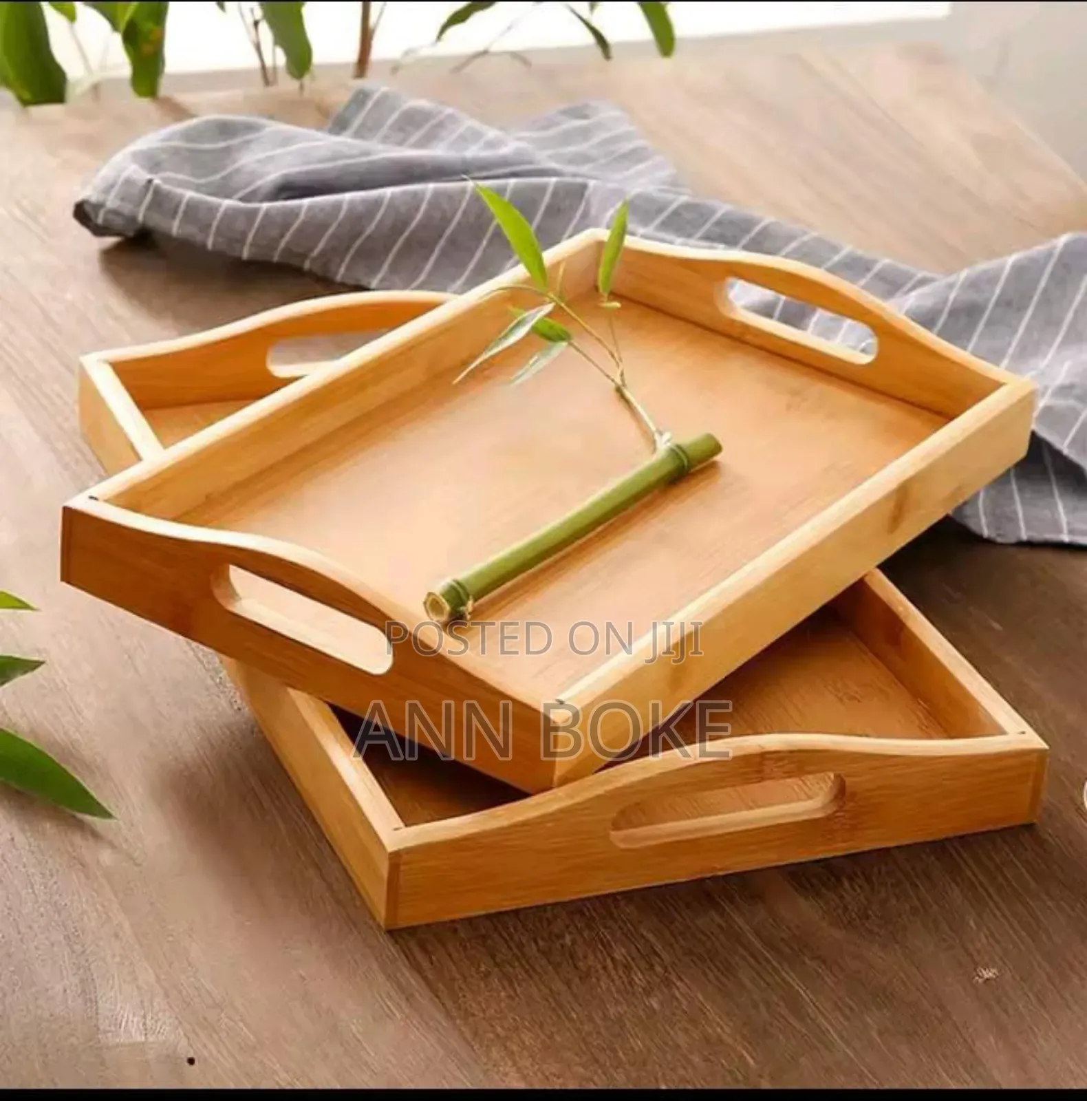 * 3 in 1 Bamboo Serving Tray Available