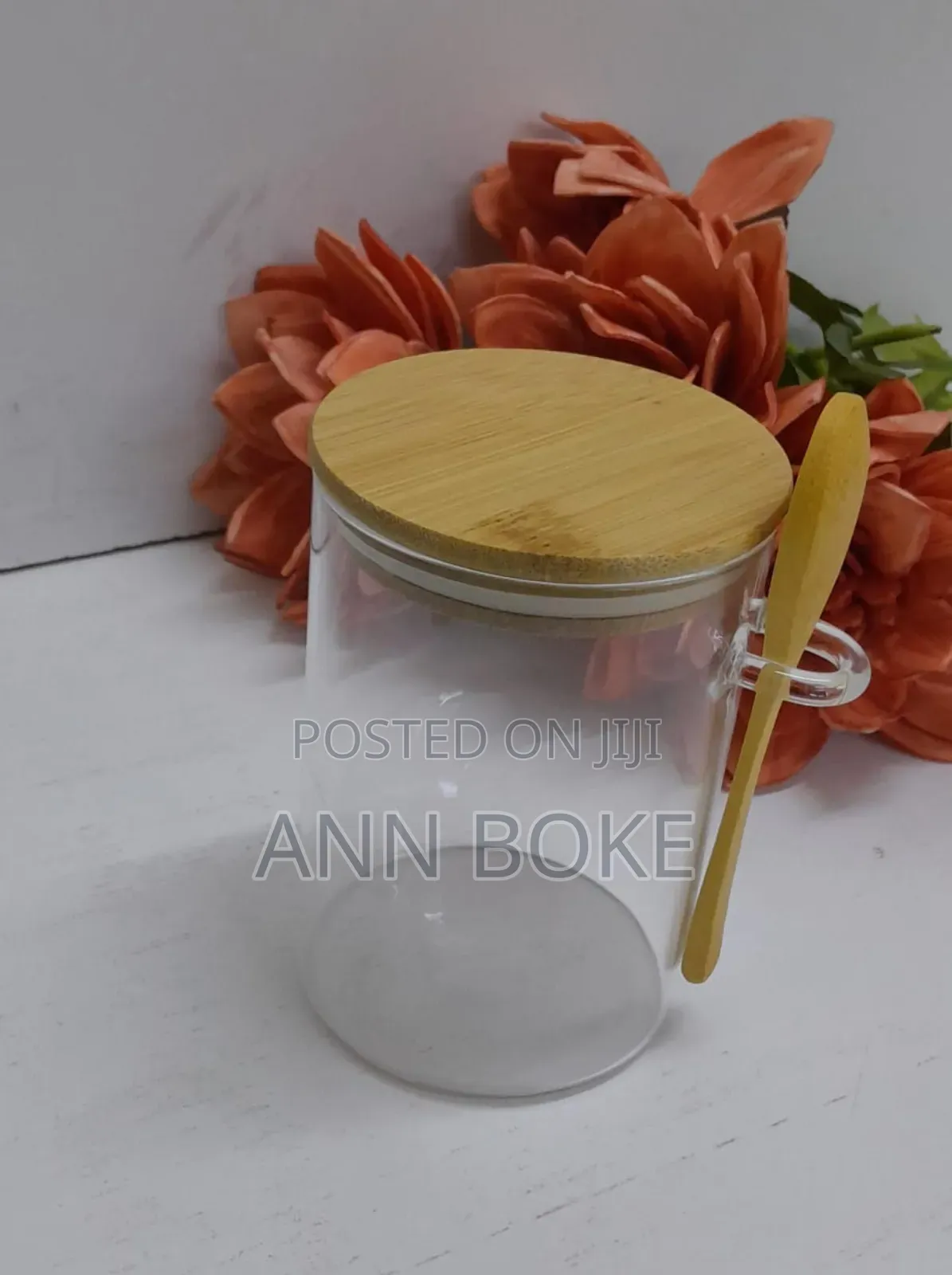 *Glass Storage Jar*