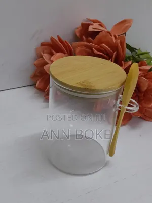 *Glass Storage Jar*