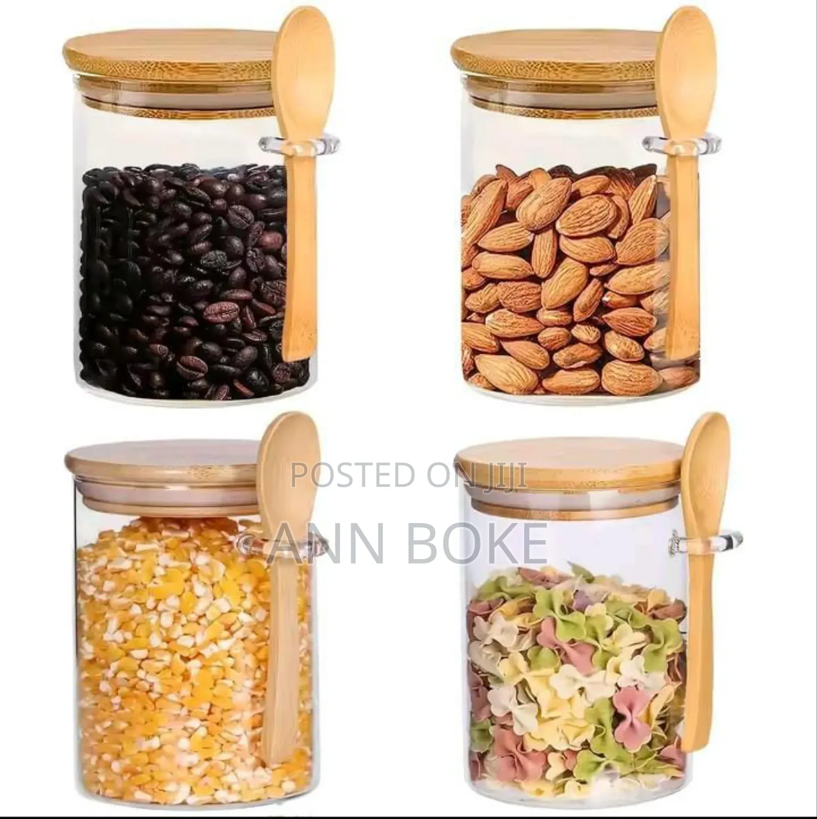 *Glass Storage Jar*