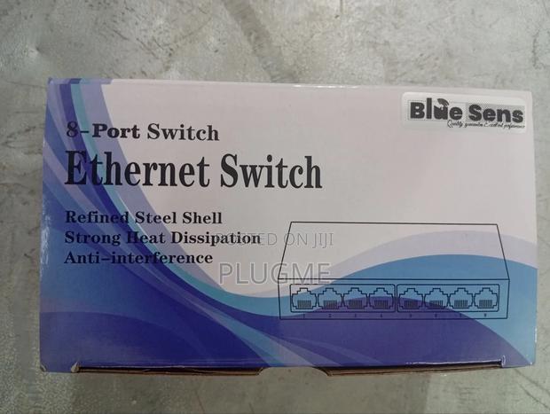 Rj45 Ethernet 8 Port Switch - thumbnail 2