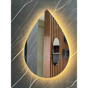Saloon or Barber Shop Teardrop Mirror