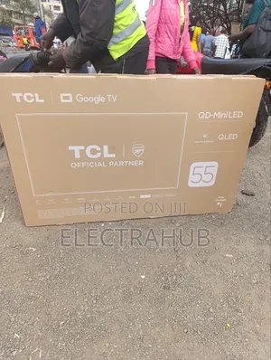 TCL 55 Inch Qd Miniled Smart Tv Brand New Sealed