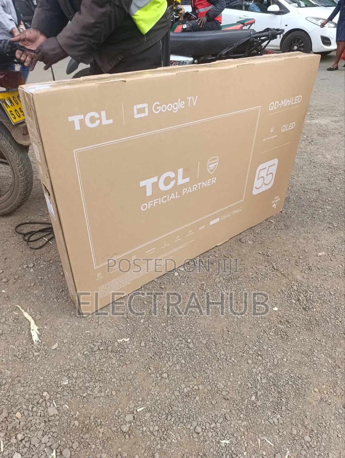 TCL 55 Inch Qd Miniled Smart Tv Brand New Sealed