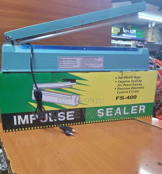 Metal Impulse Sealer Machine) Metal Paper Sealing Machine