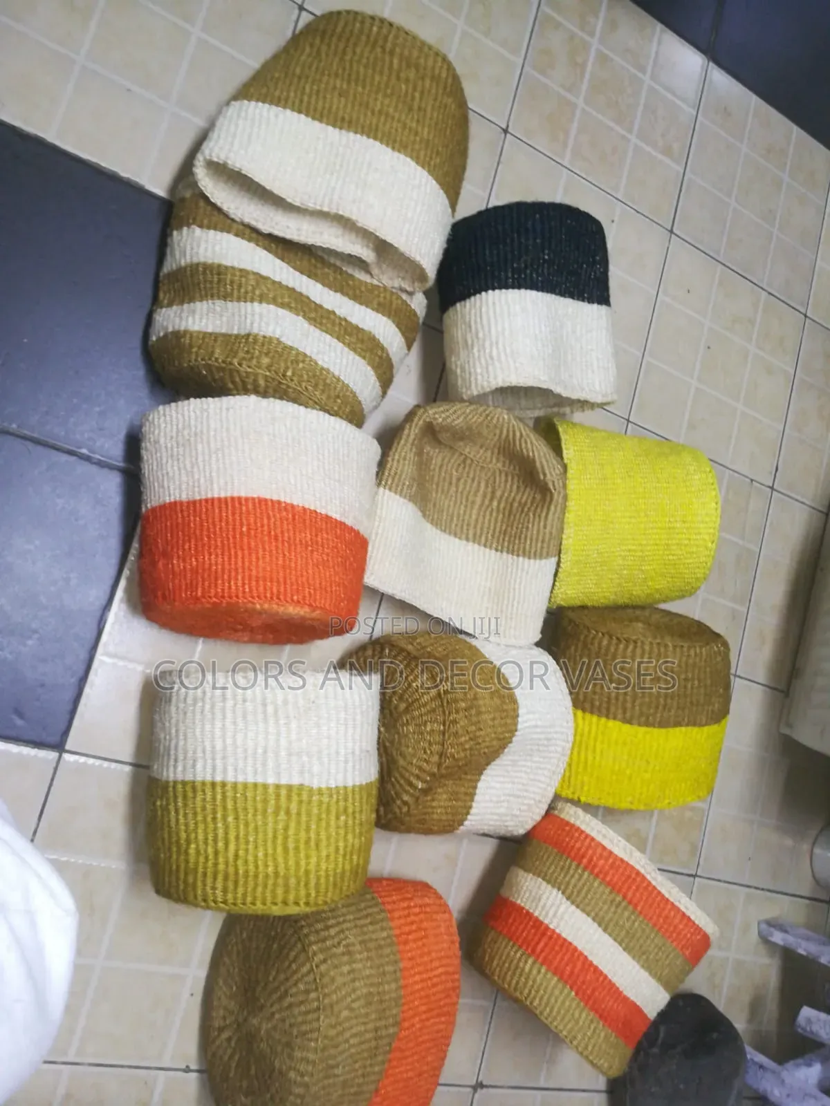 Hand Woven Deco Baskets