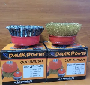 4" Cup Brush 
Single Wire 
Twisted
 at 2304" Cup Brush 
Single Wire
