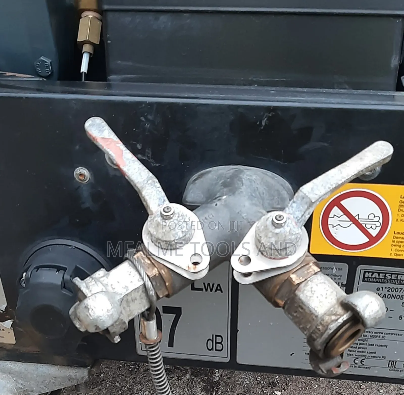 Compressor 2022 Kaeser M20 3-Cyli Kubota Engine 10bars Brandnew Ex-Uk