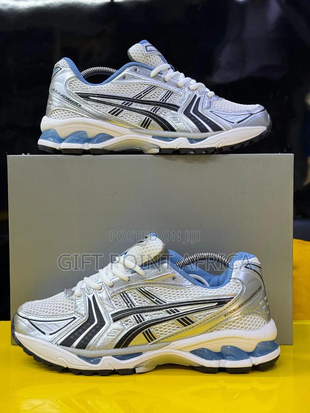 Asics Gel Kayano 14  Jjjjound “White Blue”Sneakers - main view