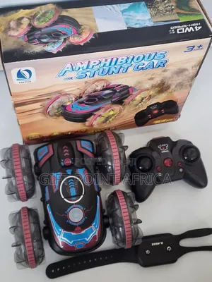 Rechargeable Amphibious Stunt Car For Kids