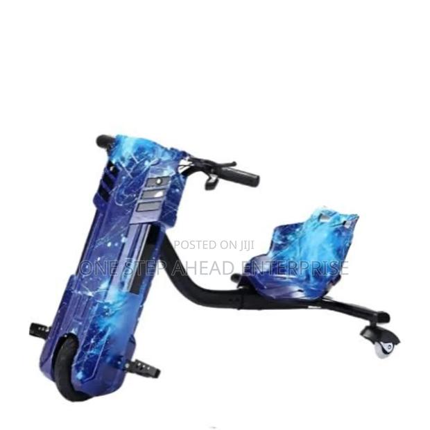 Drift Scooter Blue Electric With Shock Absorbers Rechargeable