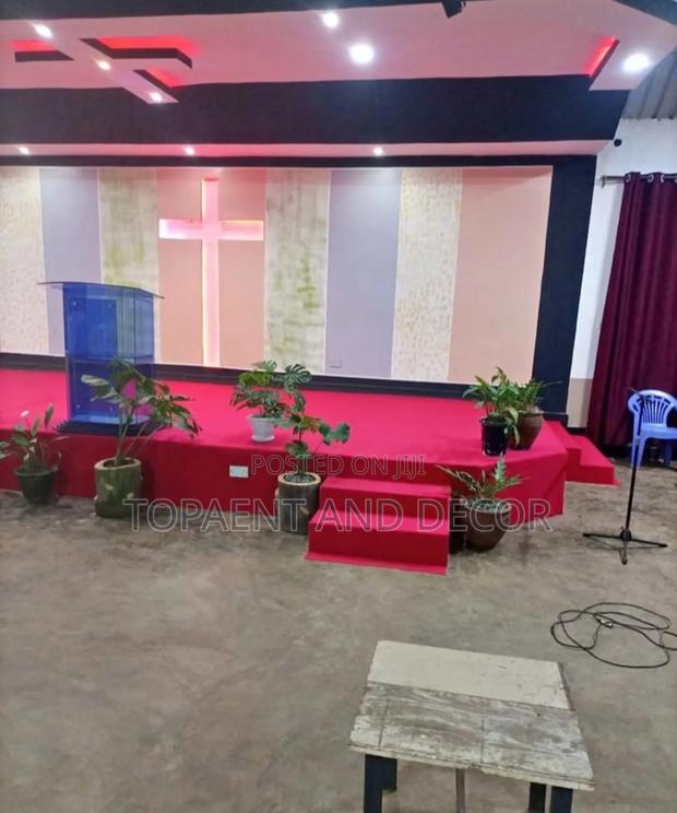 Elegant Look Designer Pulpit Wall to Wall Carpet