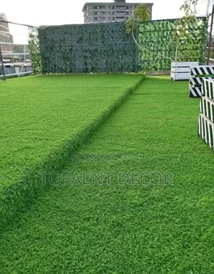 Adults Game Pitch 40mm Thick Artificial Green Grass Carpet