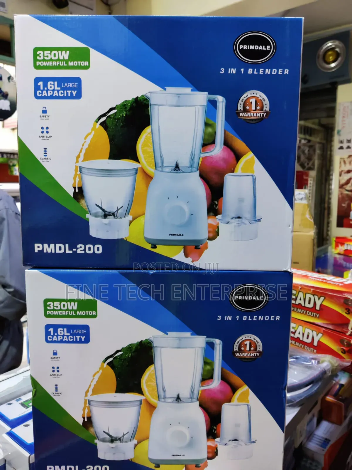 Primdale Blender 3 In 1 With A Grinder.