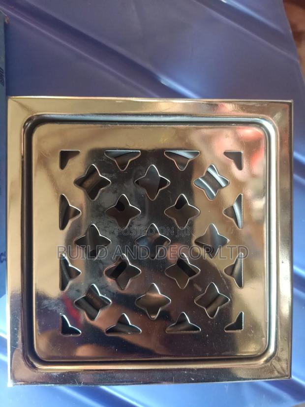 Premium Stainless Steel Anti-Odor Floor Drain 105mm X 105mm