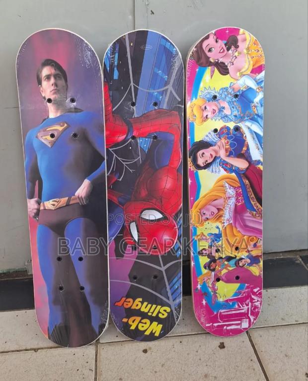Skateboard Cartoon Themed*Skate Board