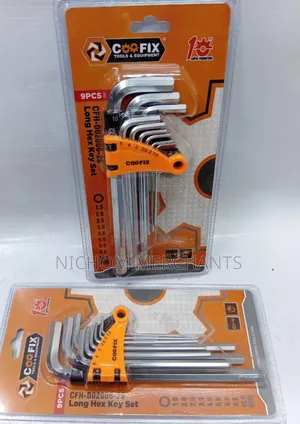 Coofix 9pcs Allen Key /Hex Key Set