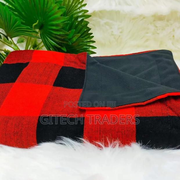 Heavy Massai Shuka With Fleece