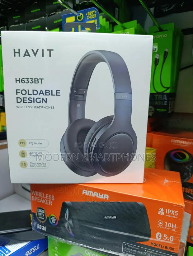 Havit H633bt Foldable Design Wireless Headphones - main view