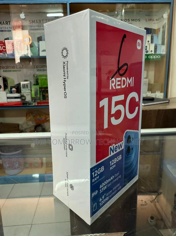 New Xiaomi Redmi 15C 4G 128 GB Black - thumbnail 3