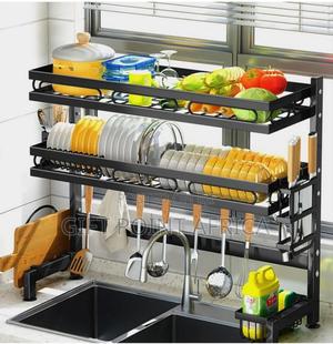 *Double Over The Sink Stainless Steel Dish Rack* - thumbnail 2