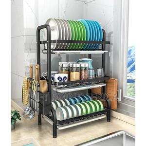 *High Quality Heavy Duty 3 Tier Dish Rack* - thumbnail 2